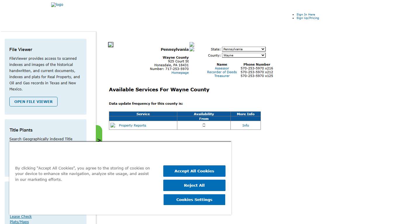 Search Wayne County Public Property Records Online | CourthouseDirect.com